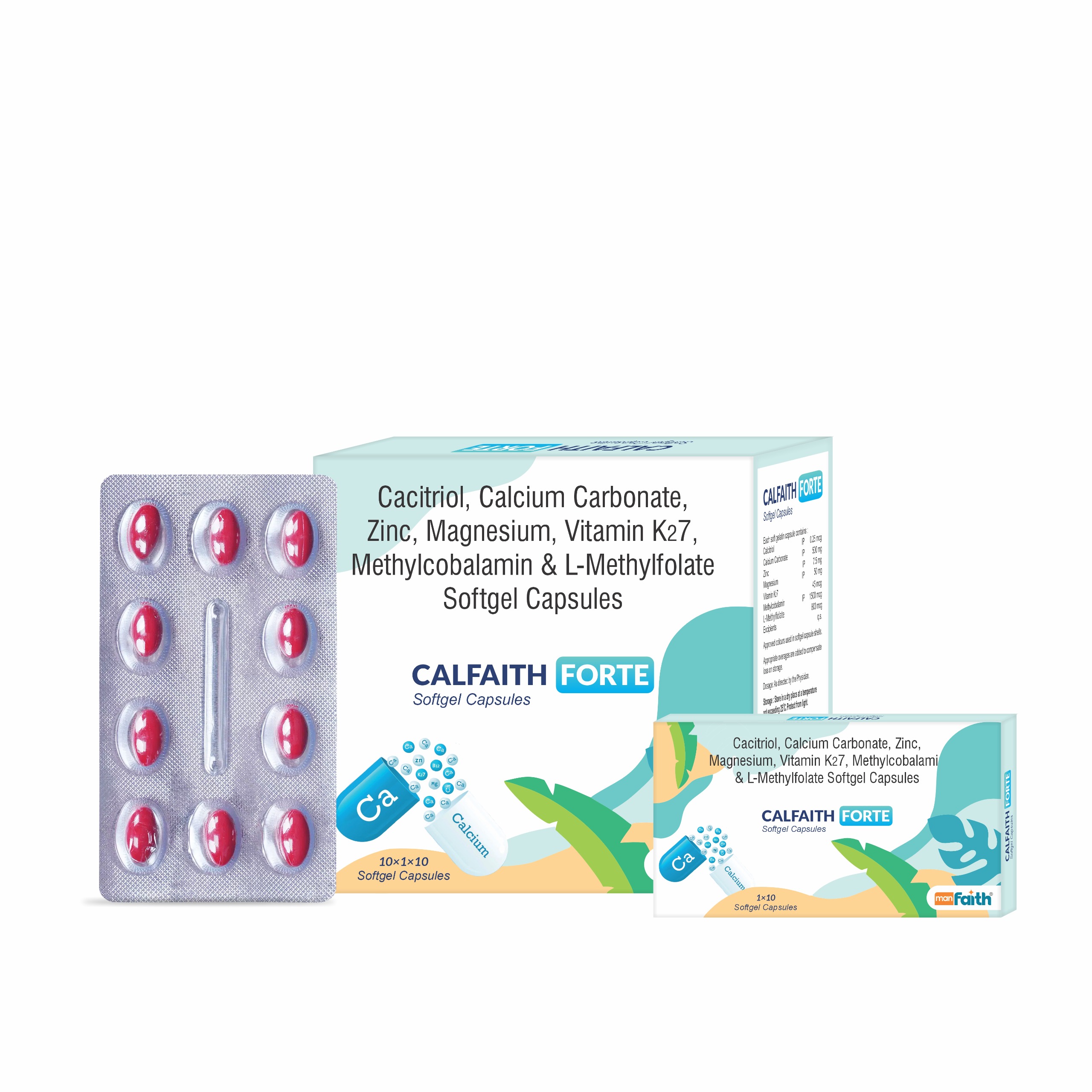 CALFAITH FORTE Softgelatin