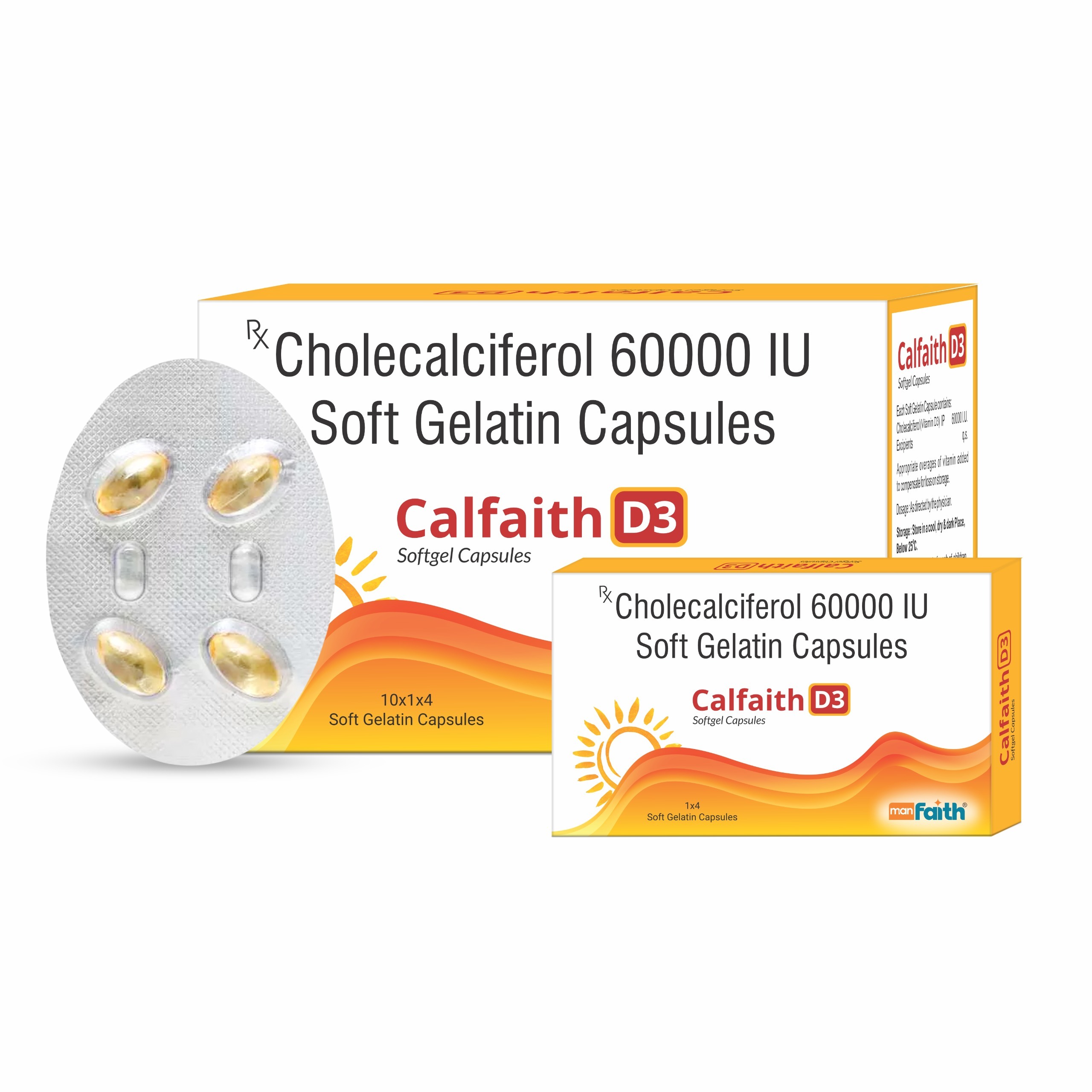 CALFAITH D3 Softgelatin