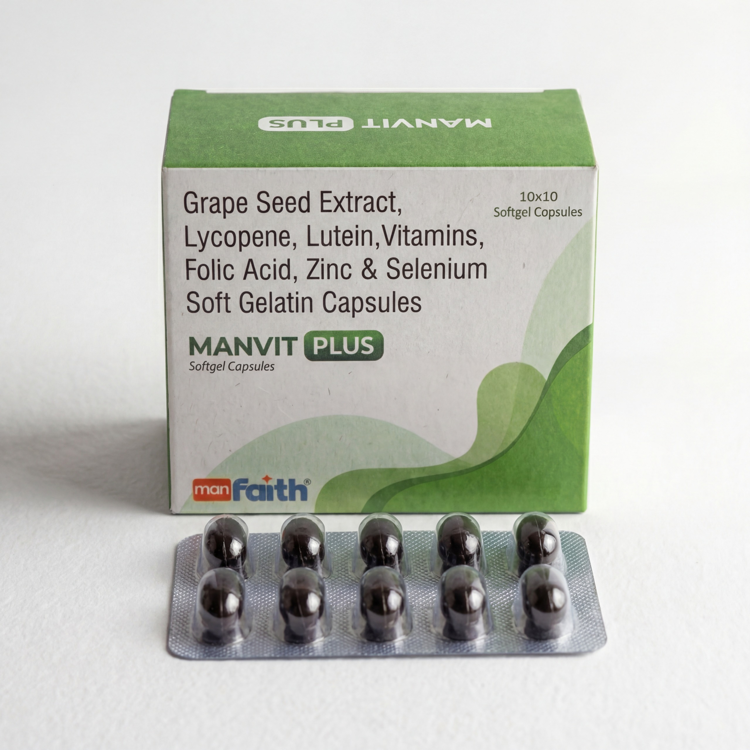 MANVIT PLUS Softgelatin