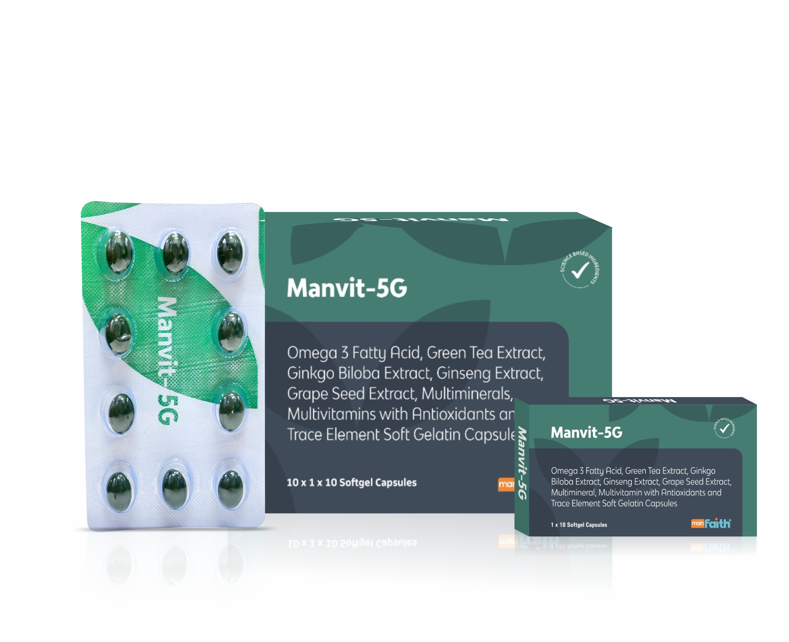 MANVIT-5G Softgelatin
