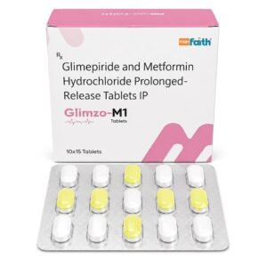 Glimepiride 1 mg + Metformin 500 mg