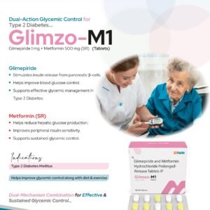 Glimepiride 1 mg + Metformin 500 mg