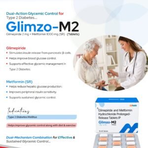 Glimepiride 2 mg + Metformin 500 mg
