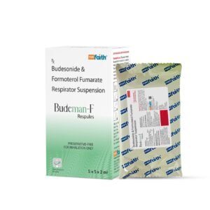 Budesonide 0.5 mg + Formoterol 20 mcg
