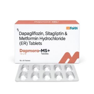 Dapagliflozin 10 mg + Sitagliptin 100 mg + Metformin 1000 mg (ER)