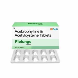 Acebrophylline 100 mg + Acetylcysteine 600 mg
