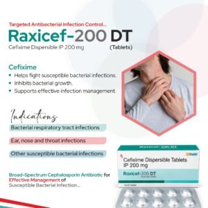 Cefixime Dispersible IP 200 mg
